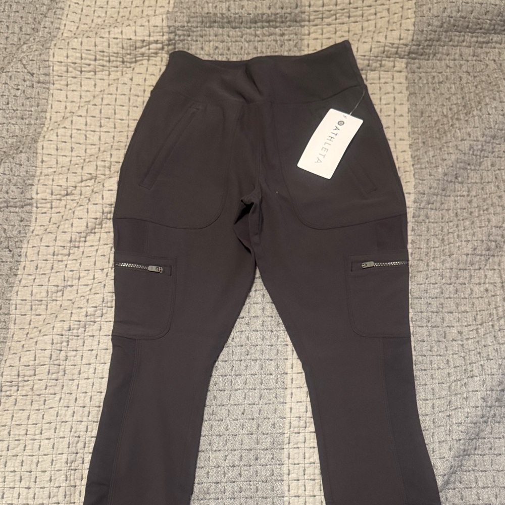 Athleta Womens Charcoal Joggers